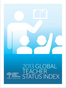 Teacher Status Index 2013 report published by the Varkey GEMS Foundation